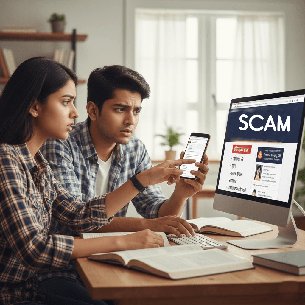 Online Typing Job Scam Ki Pahchan Karte Hue Students