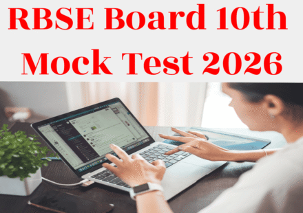 10th pass student attempt - RBSE Board 10th Mock Test 2026