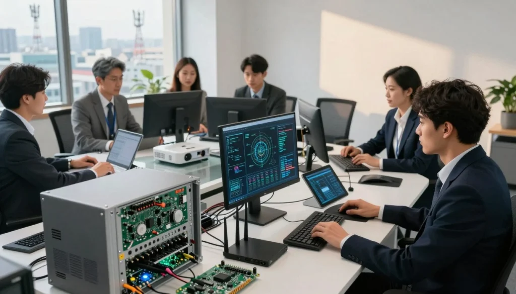 Technical Government Jobs की तैयारी करता उम्मीदवार, technical books और laptop के साथ